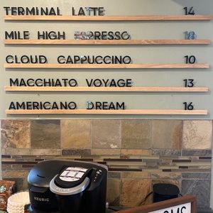 Design your own sign board with letters and numbers included